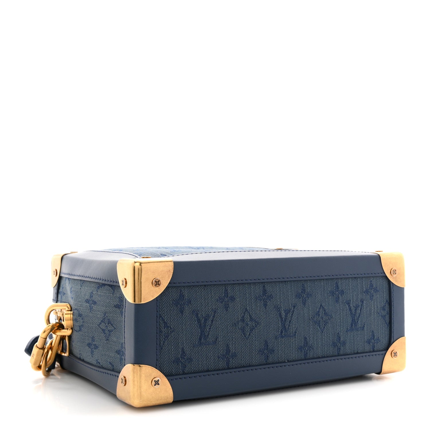 Denim Monogram Soft Trunk Navy