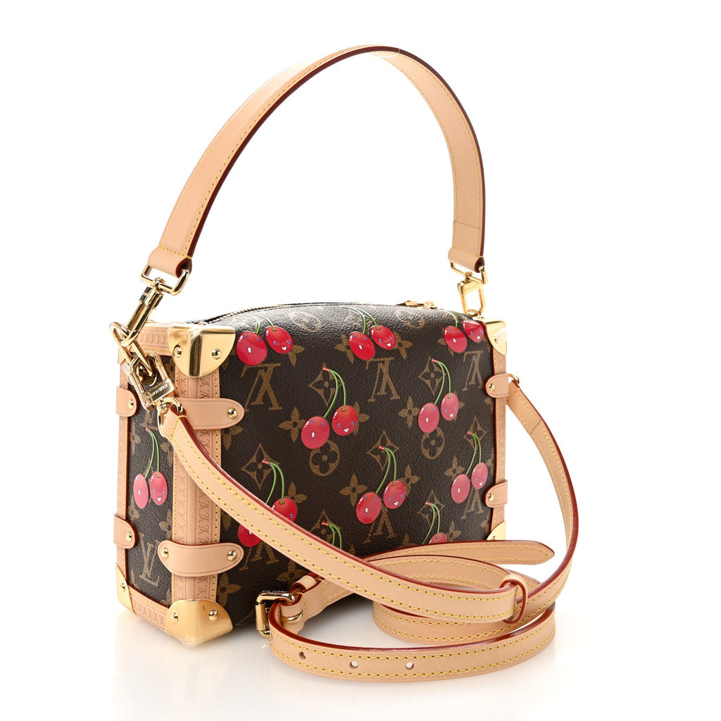 LV X TM Monogram Cerises Side Trunk MM