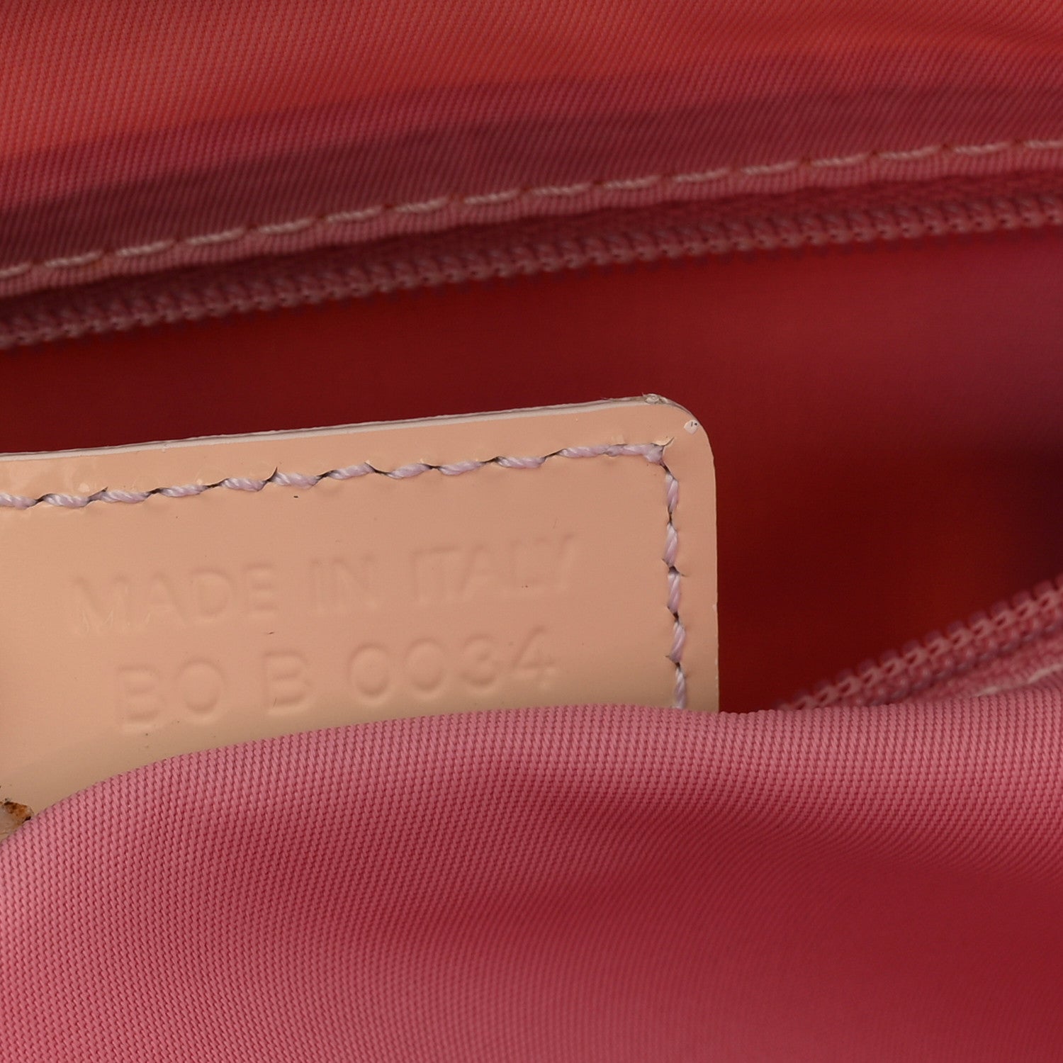 Monogram Girly Boston Pink