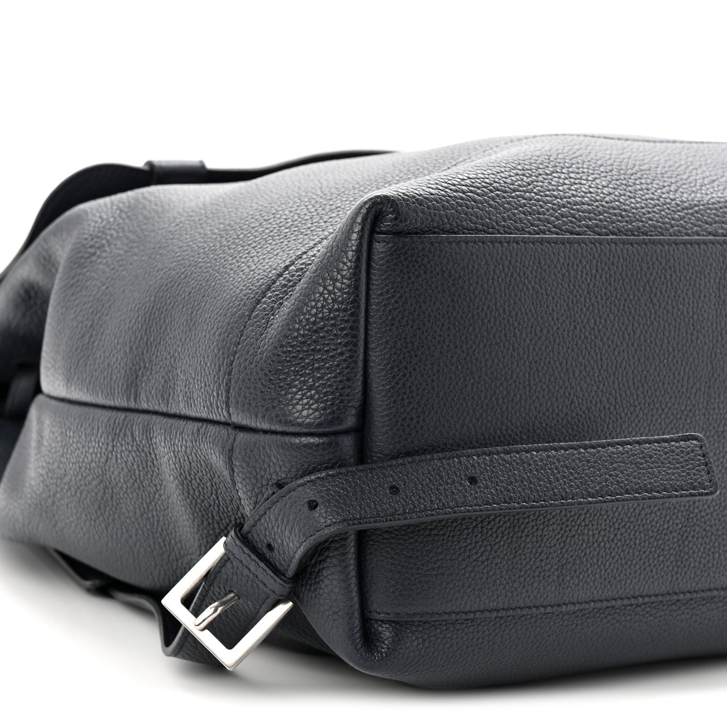 Grained Calfskin Sac De Jour Backpack Navy