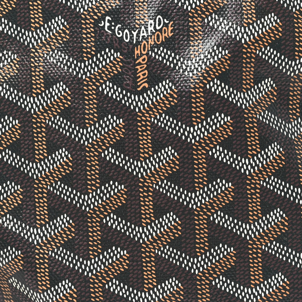 Goyardine Reversible Mini Anjou Black