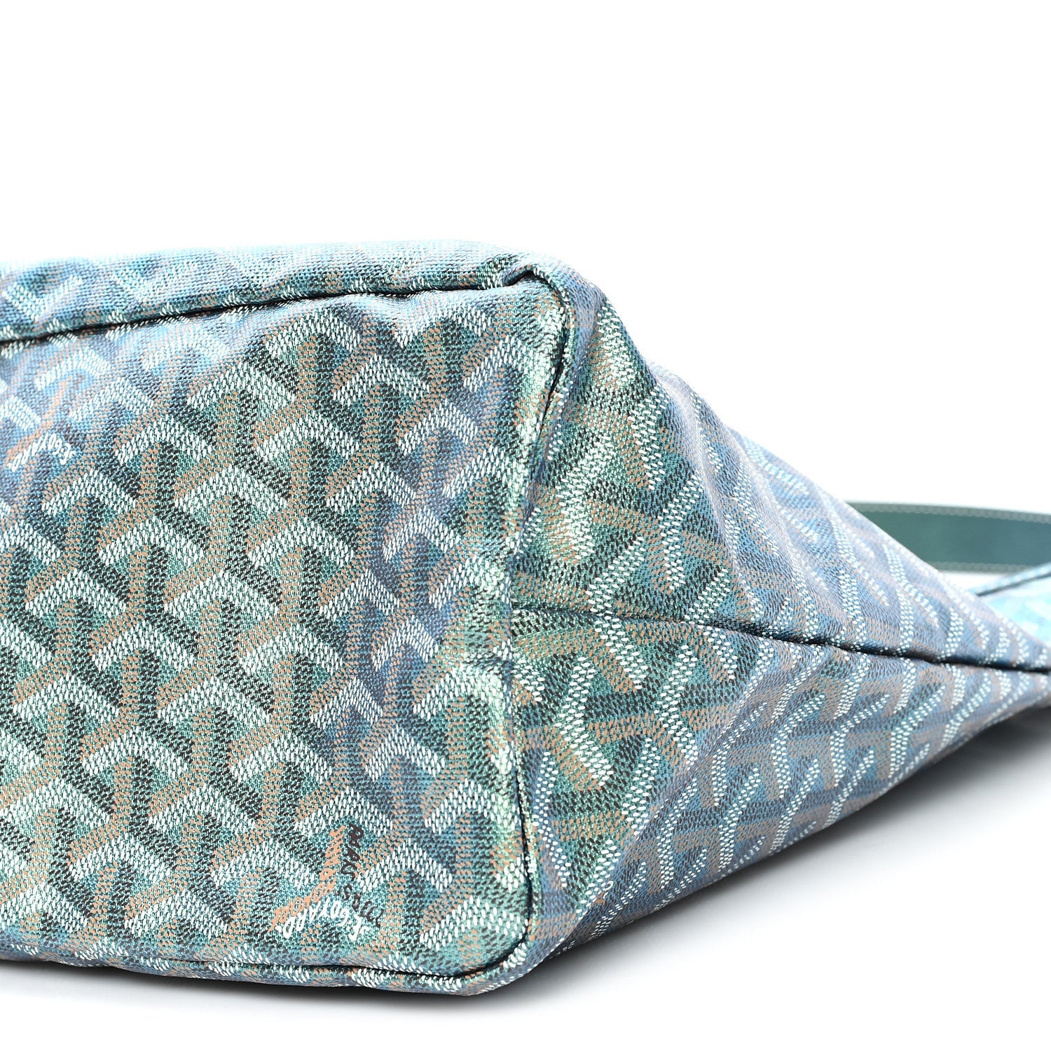 Iridescent Goyardine Boheme Hobo Pearly Green