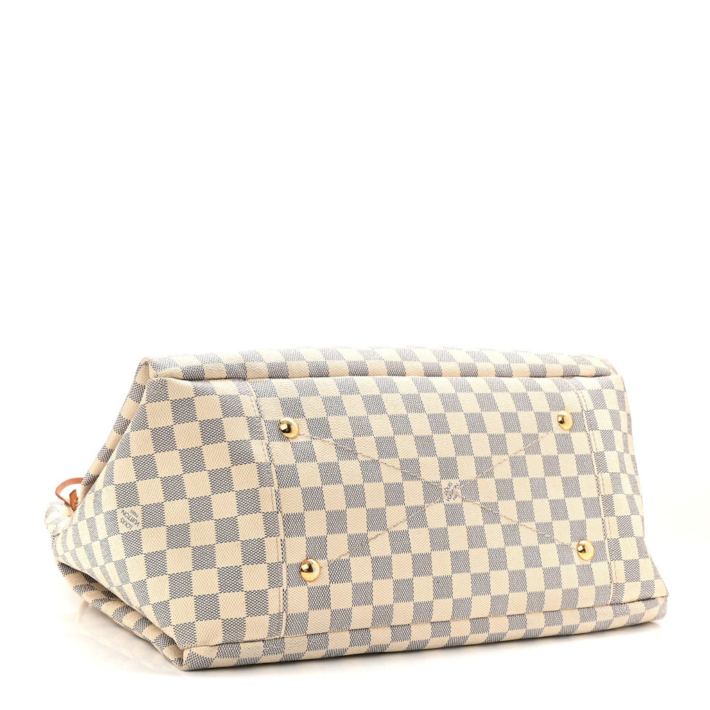 Damier Azur Artsy MM