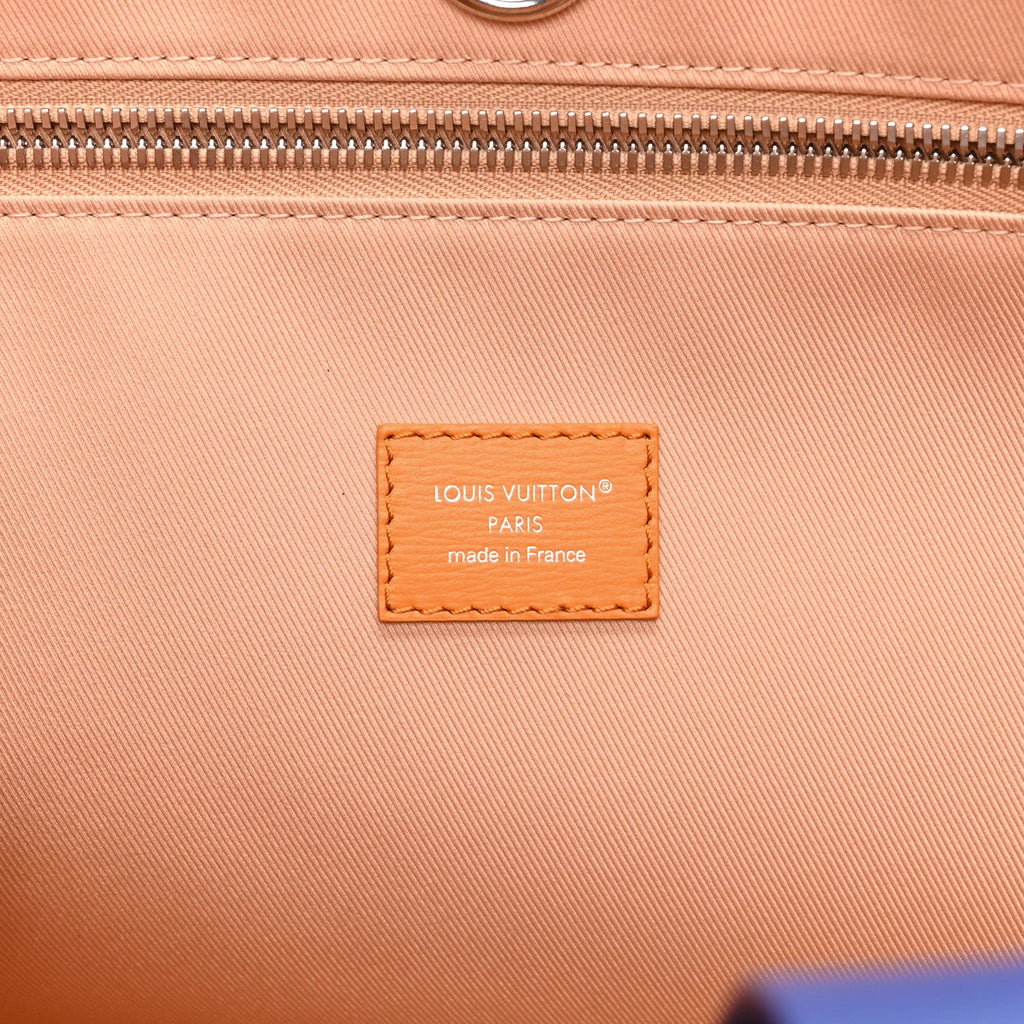 Cowhide Shopper Bag MM Safran
