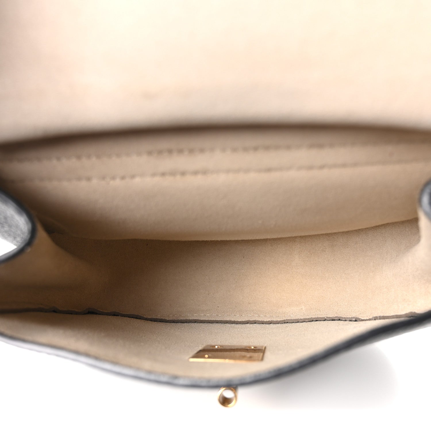 Grained Lambskin Mini Drew Shoulder Bag Black