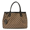 Monogram Medium Sukey Tote Dark Brown