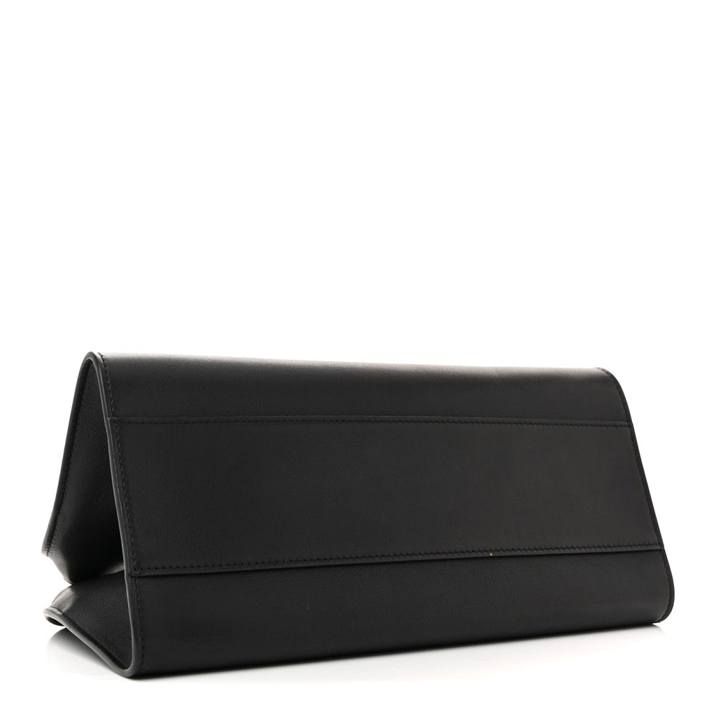 Smooth Calfskin Peggy Bag Black