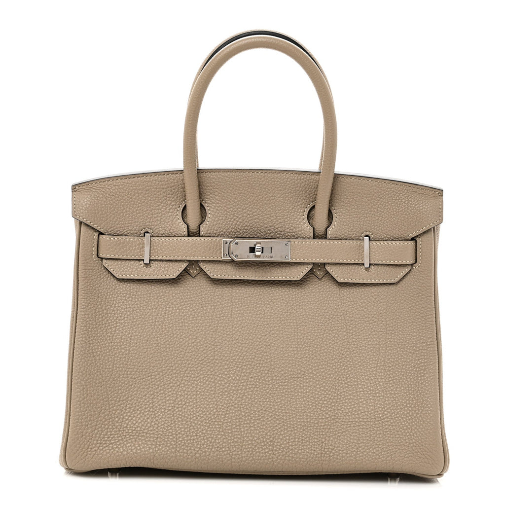 Togo BIRKIN 30 Gris Tourterelle
