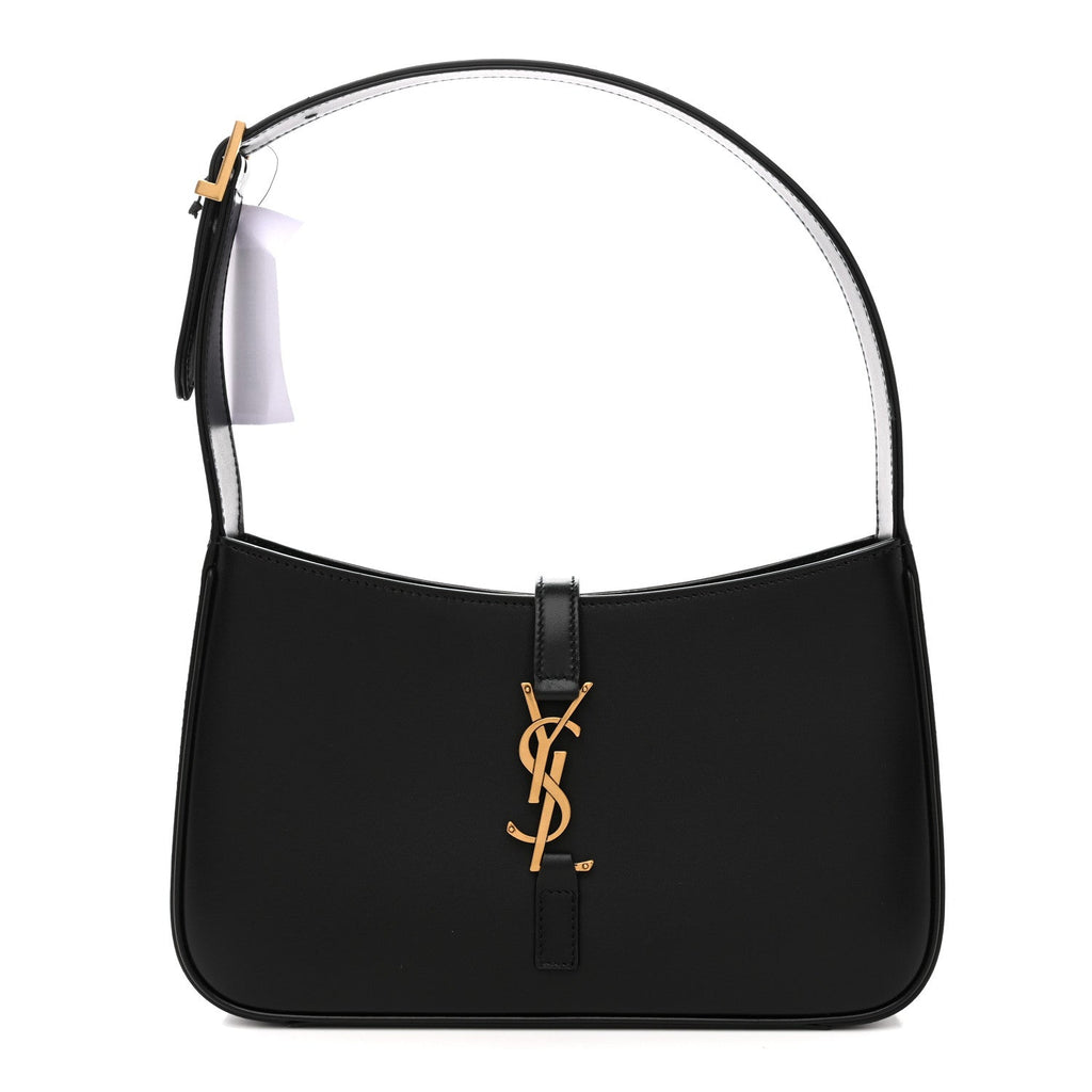 Smooth Calfskin Le 5 A 7 Hobo Black