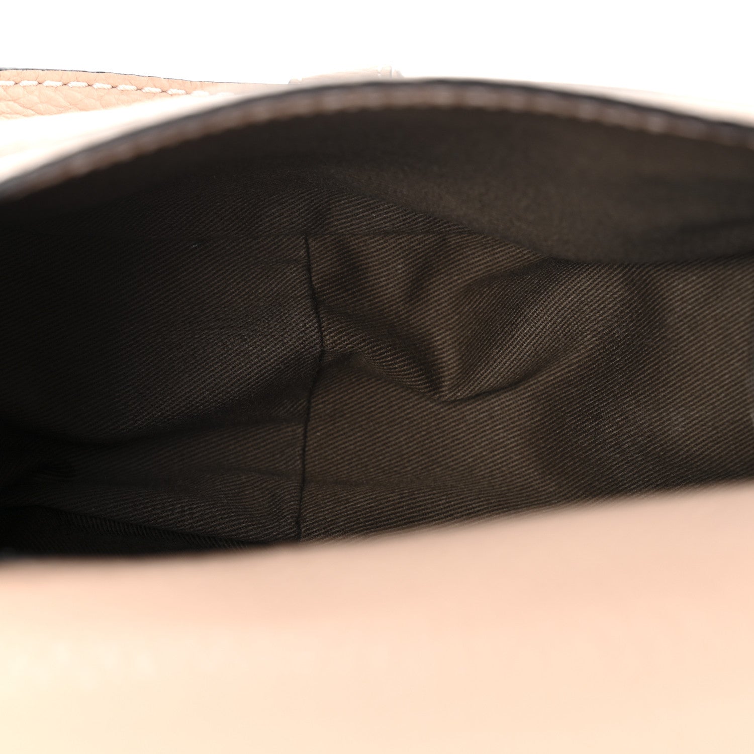Grained Calfskin Small Marcie Saddle Bag Blossom Pink