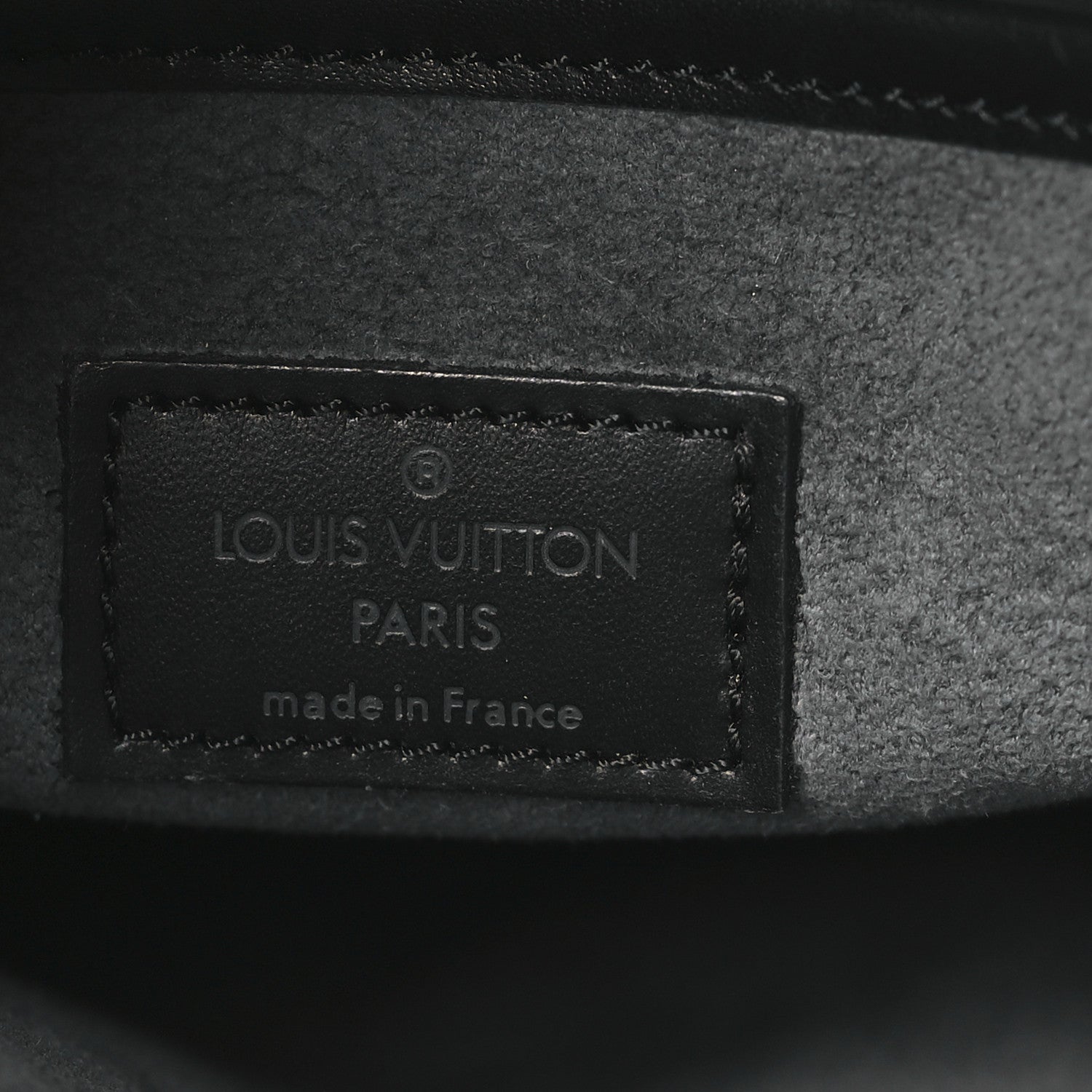 Epi Demi Lune Tote Black