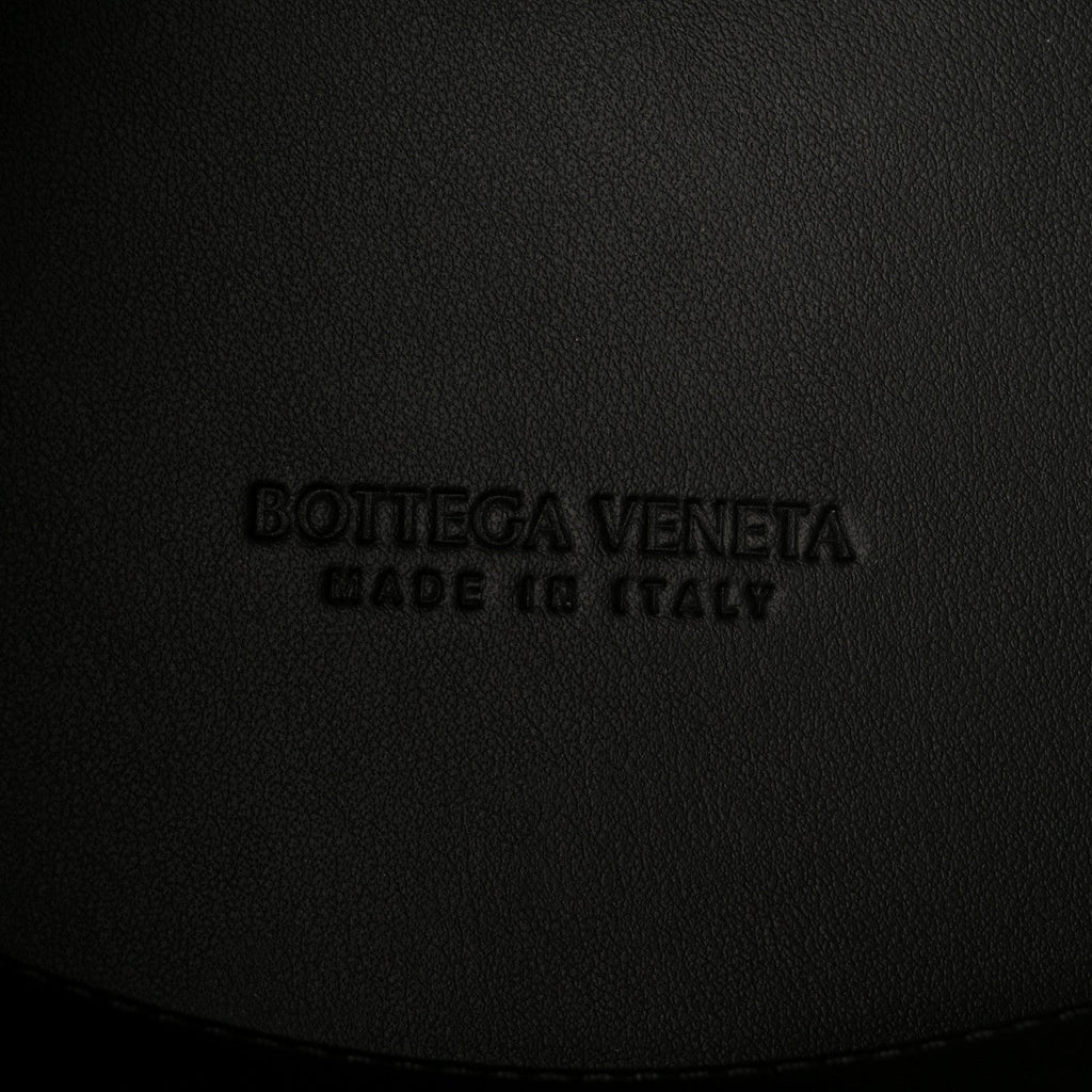Suede Intrecciato Small Andiamo Shoulder Bag Graphite
