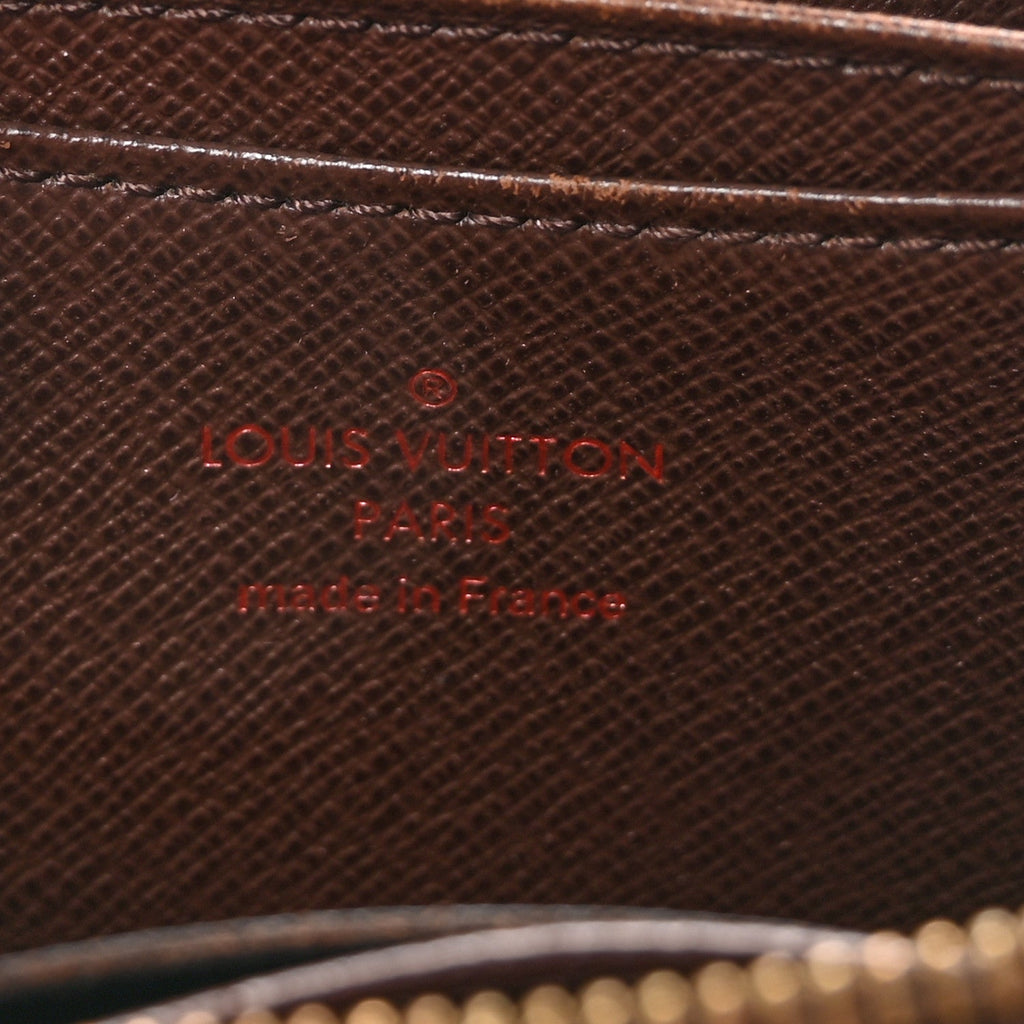 Damier Ebene Zippy Coin Purse