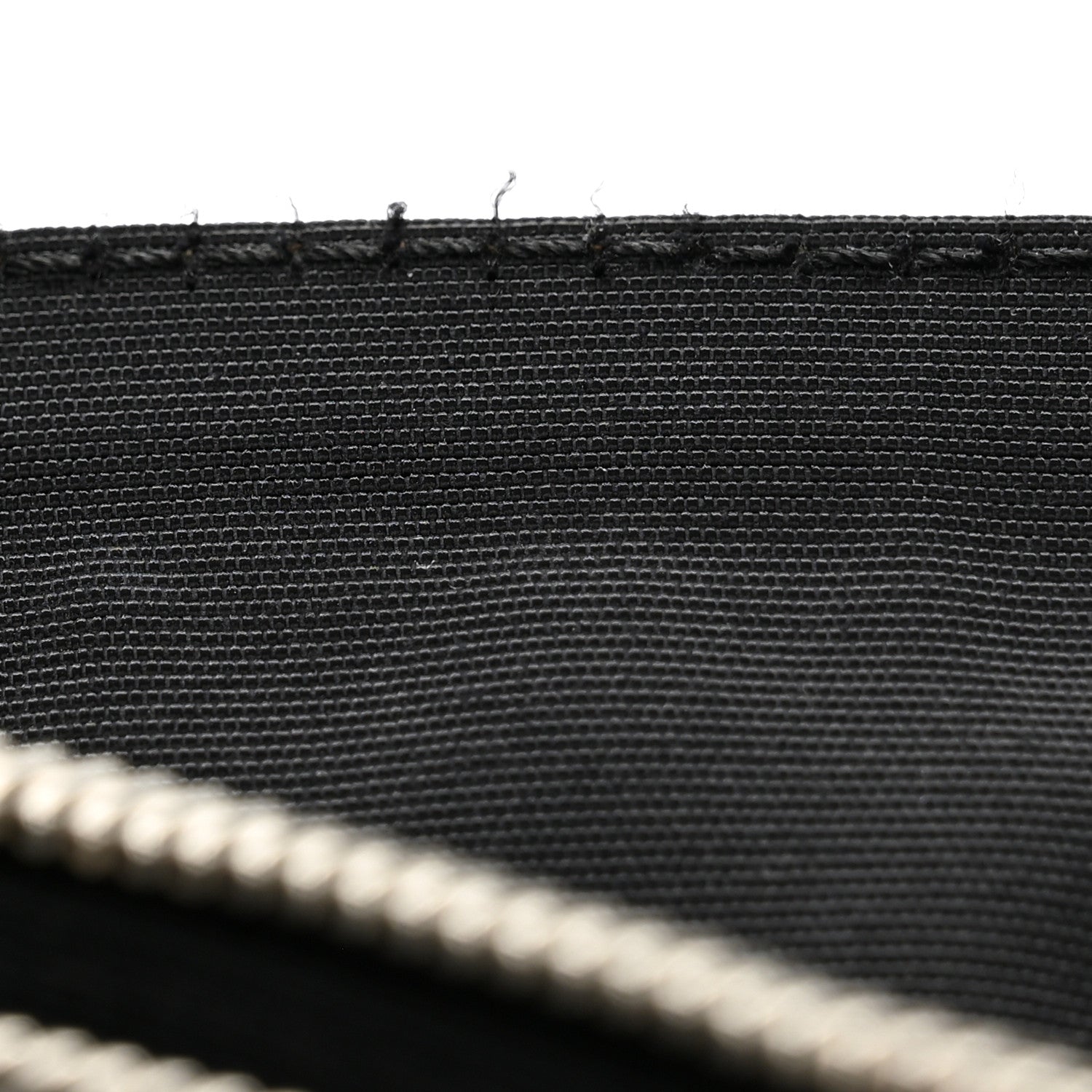 Patent Lambskin Cannage Rendezvous Flap Black