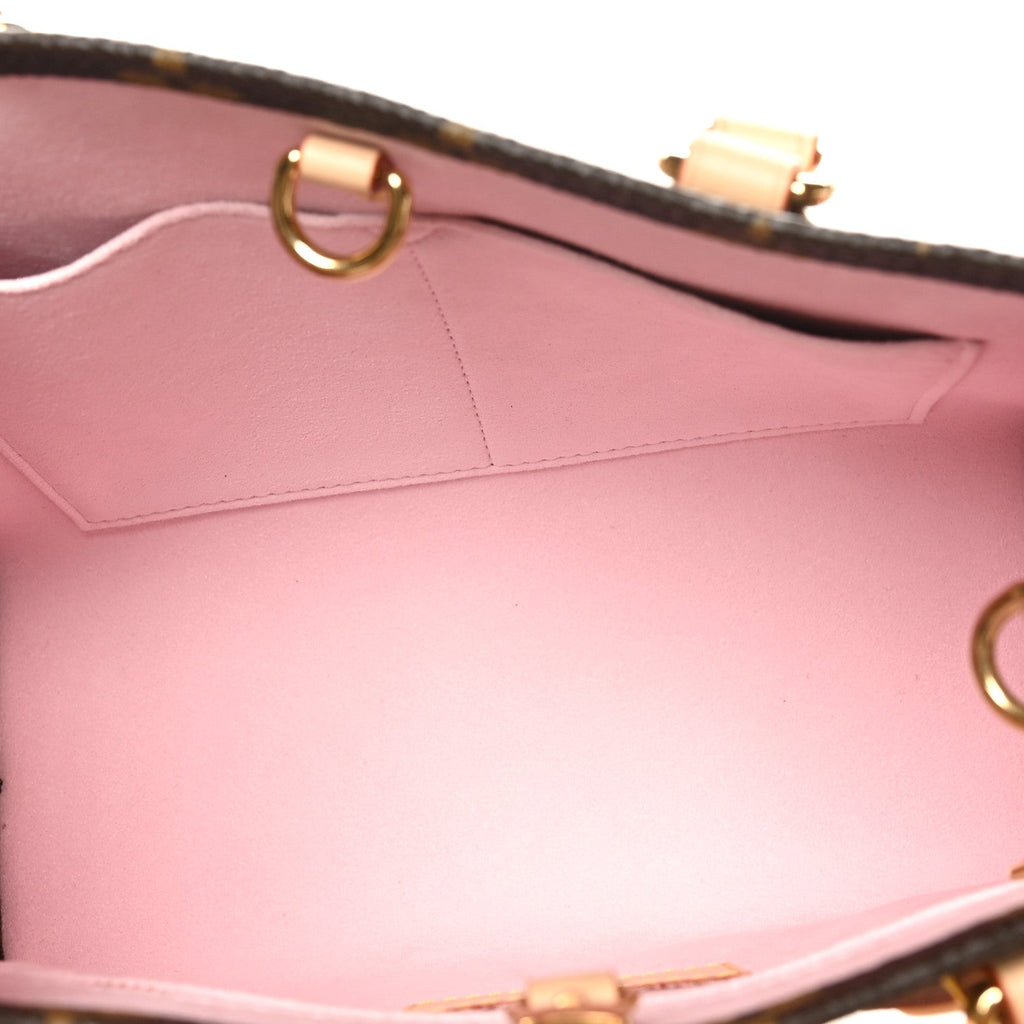 LV X TM Monogram Cherry Blossom Onthego PM Sakura Brown