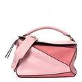 Calfskin Large Puzzle Bag Soft Pink