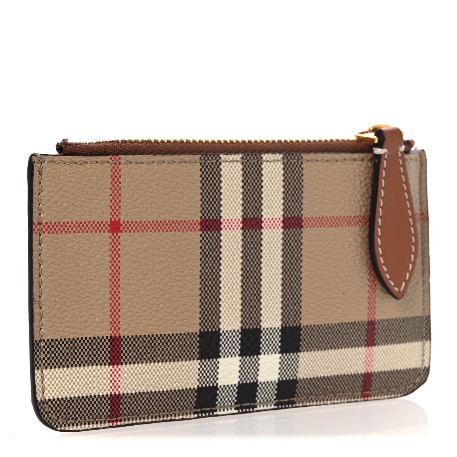 Vintage Check Kelbrook Key Pouch  Case Archive Beige