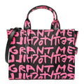 X STEPHEN SPROUSE Grained Calfskin Medium The Tote Bag Pink