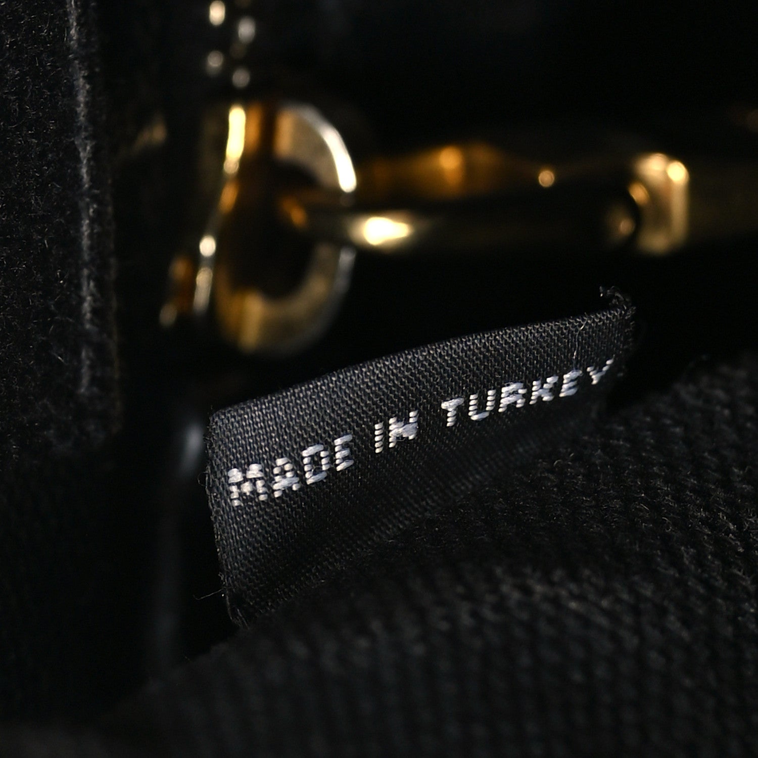 Denim Canapa Logo Tote Black