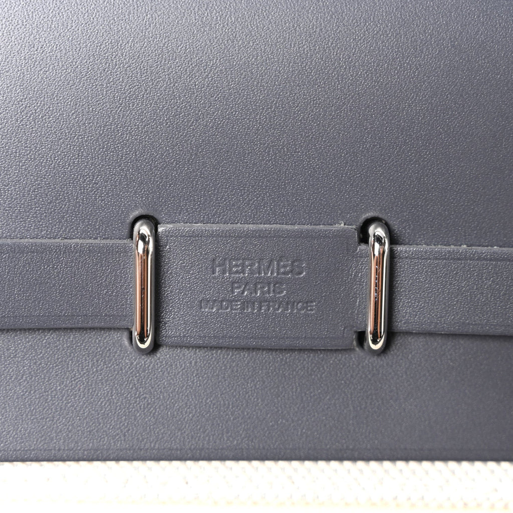 Military Toile Vache Hunter Herbag Zip Retourne 20 Ecru Bleu Glacier Ardoise
