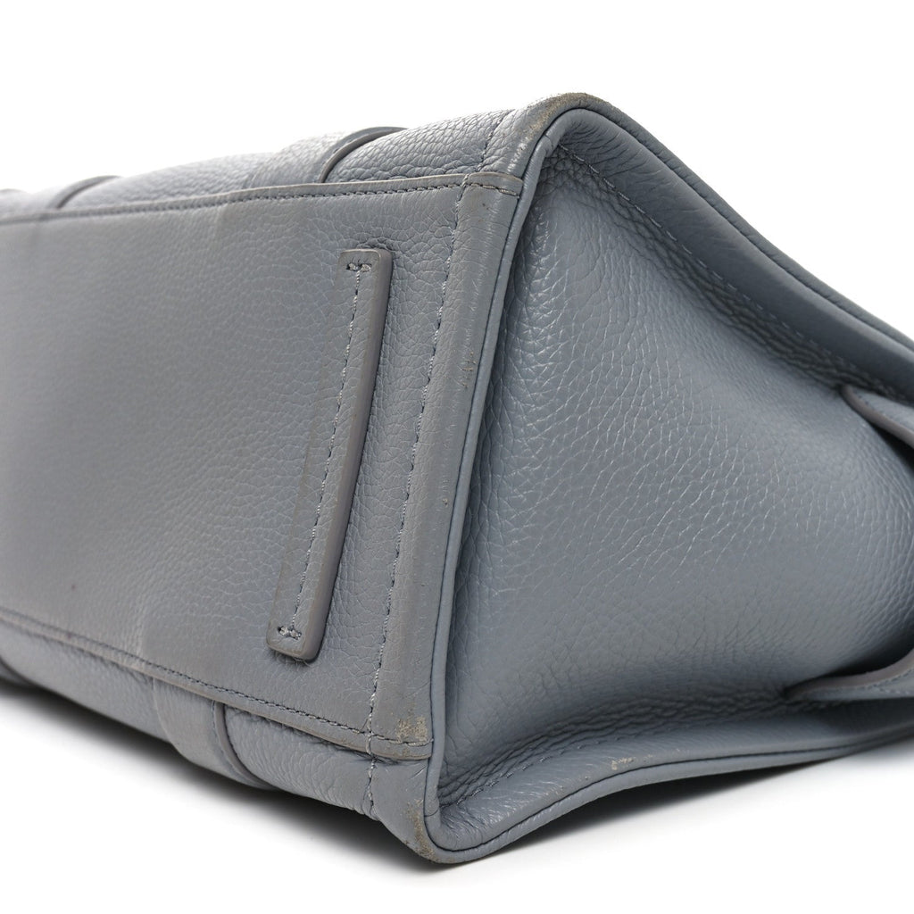 Grained Calfskin Medium The Tote Bag Grey