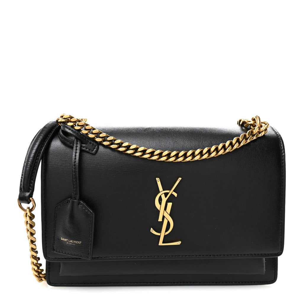 Calfskin Medium Monogram Sunset Black