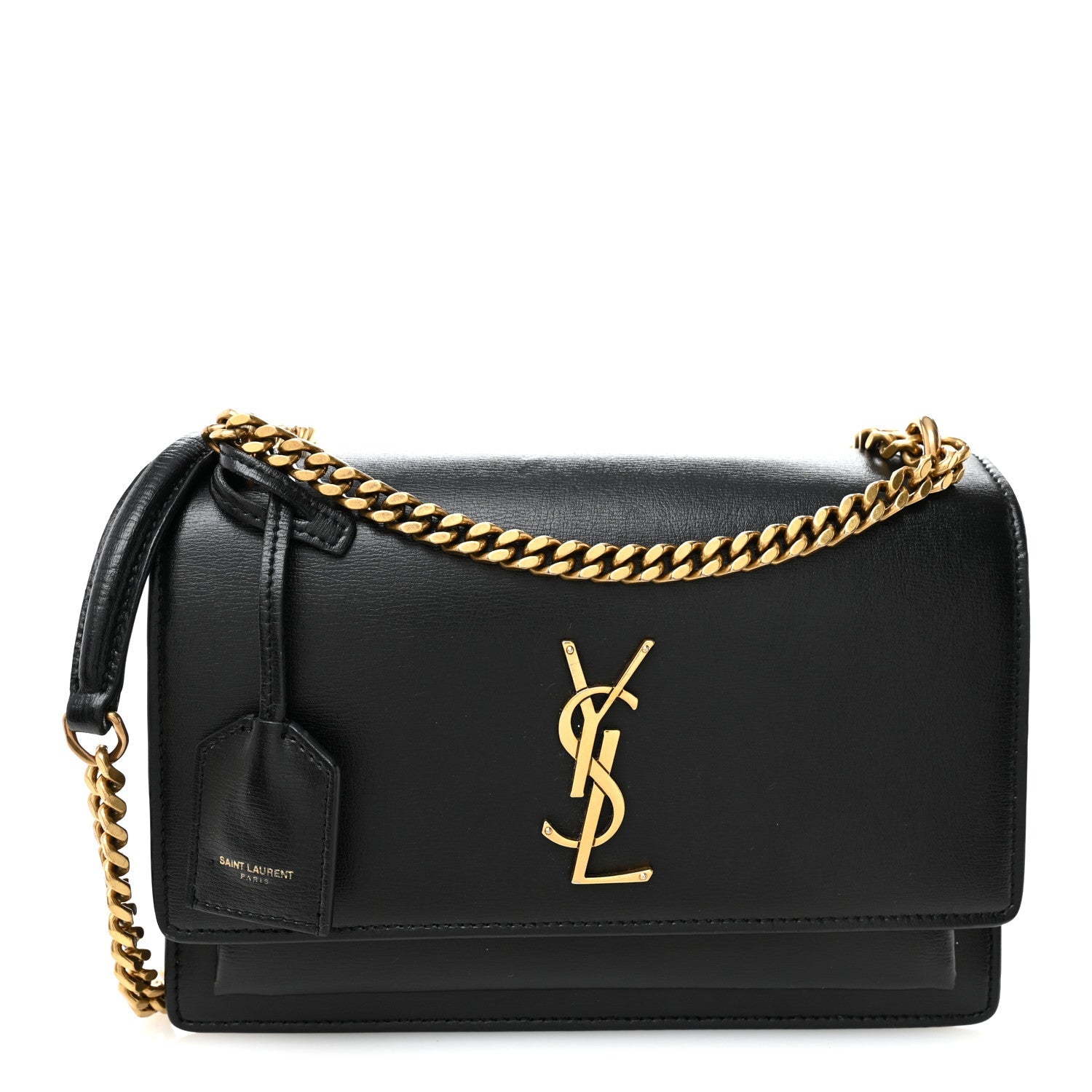 Calfskin Medium Monogram Sunset Black