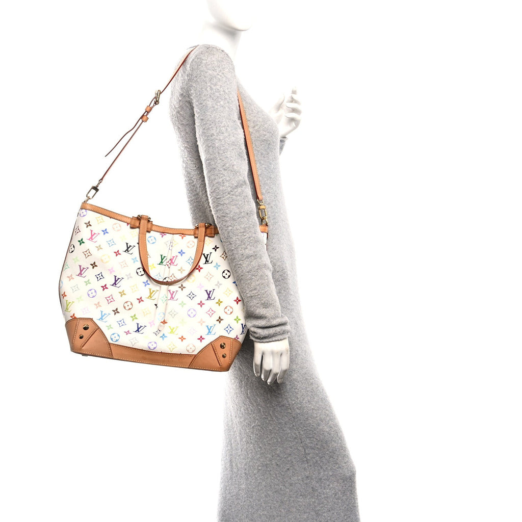 Monogram Multicolor Sharleen MM White