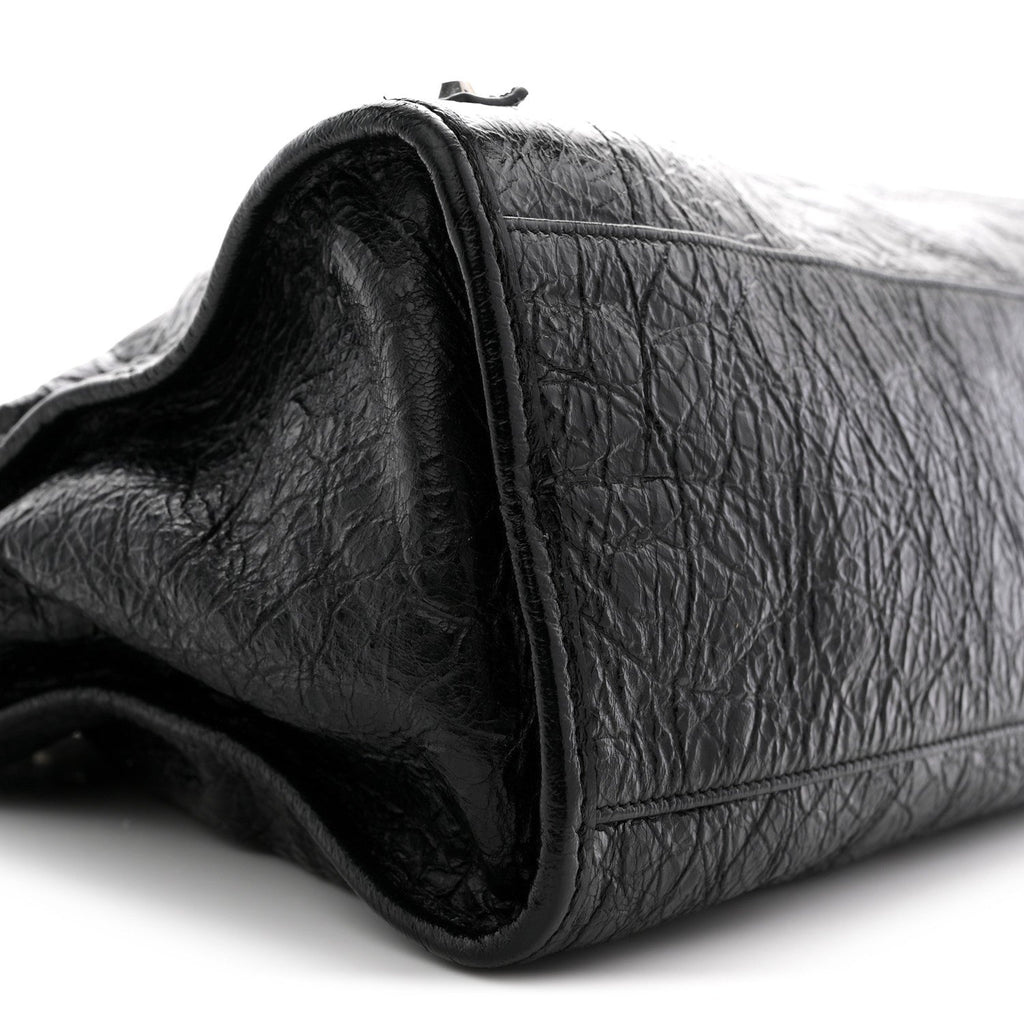 Agneau Arena Silver Hardware Medium Le City Black