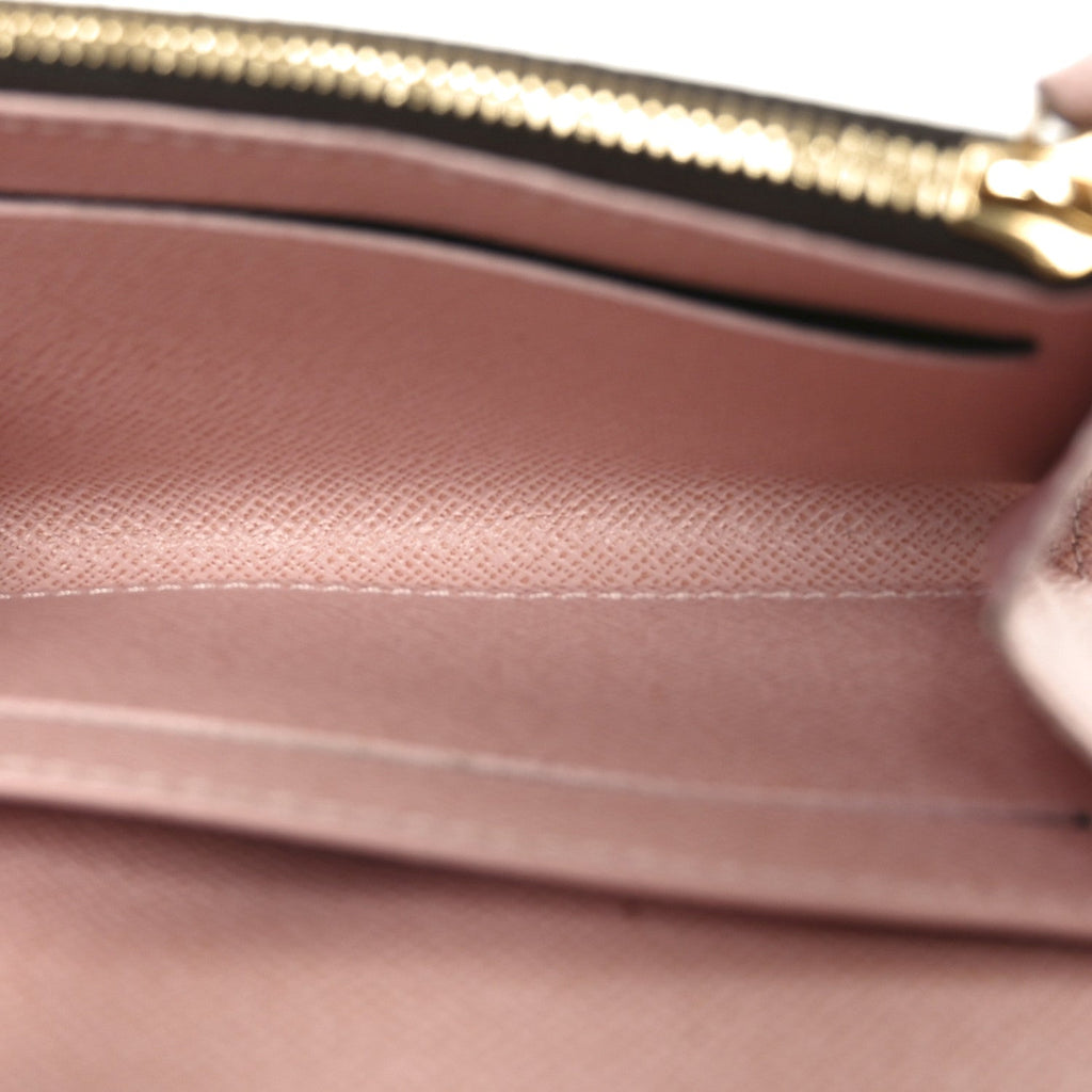 Monogram Rosalie Coin Purse Rose Ballerine