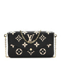 Empreinte Monogram Giant Felicie Pochette Black Beige