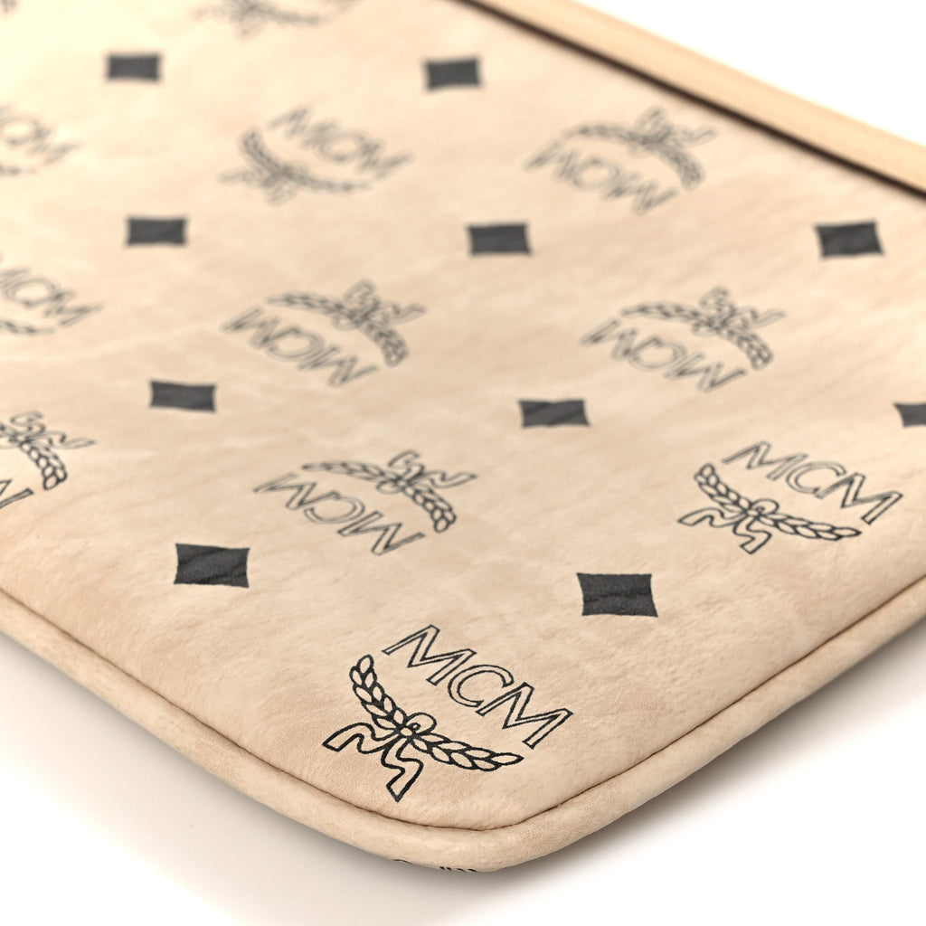 Visetos Medium Pouch Beige