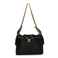 Caviar Quilted Small Chanel 25 Handbag Black