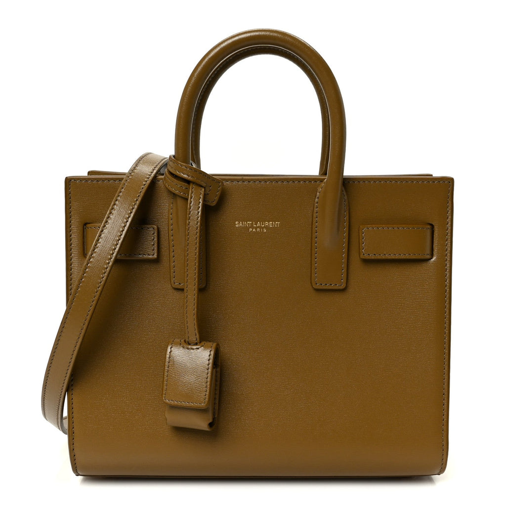 Calfskin Nano Supple Sac De Jour Green Ink