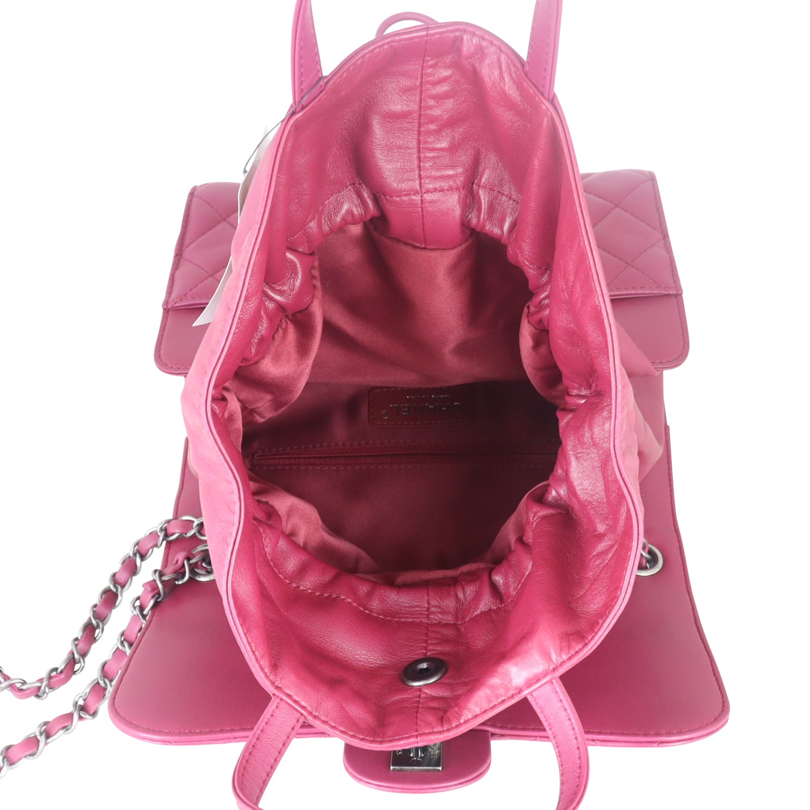 Chanel Grocery by Chanel Drawstring Flap Bag