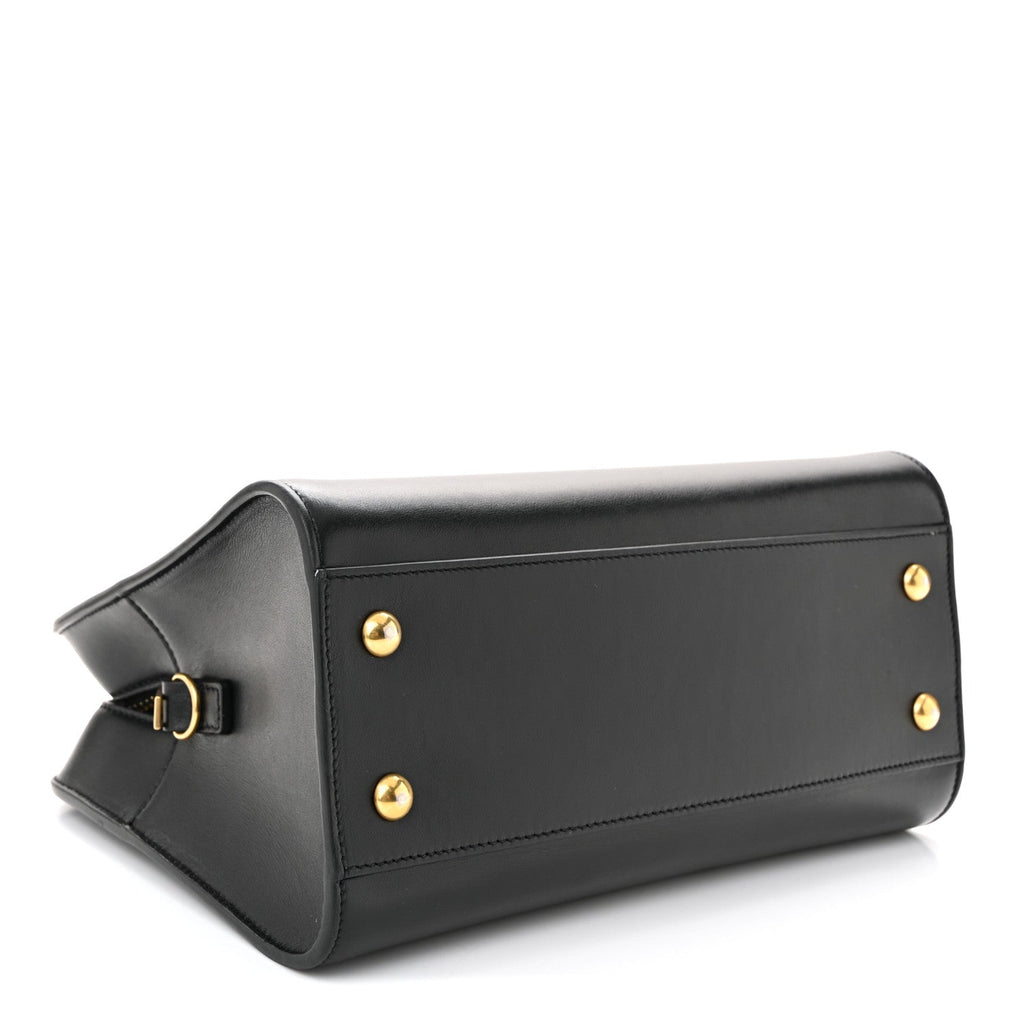 Calfskin Monogram Baby Cabas Black