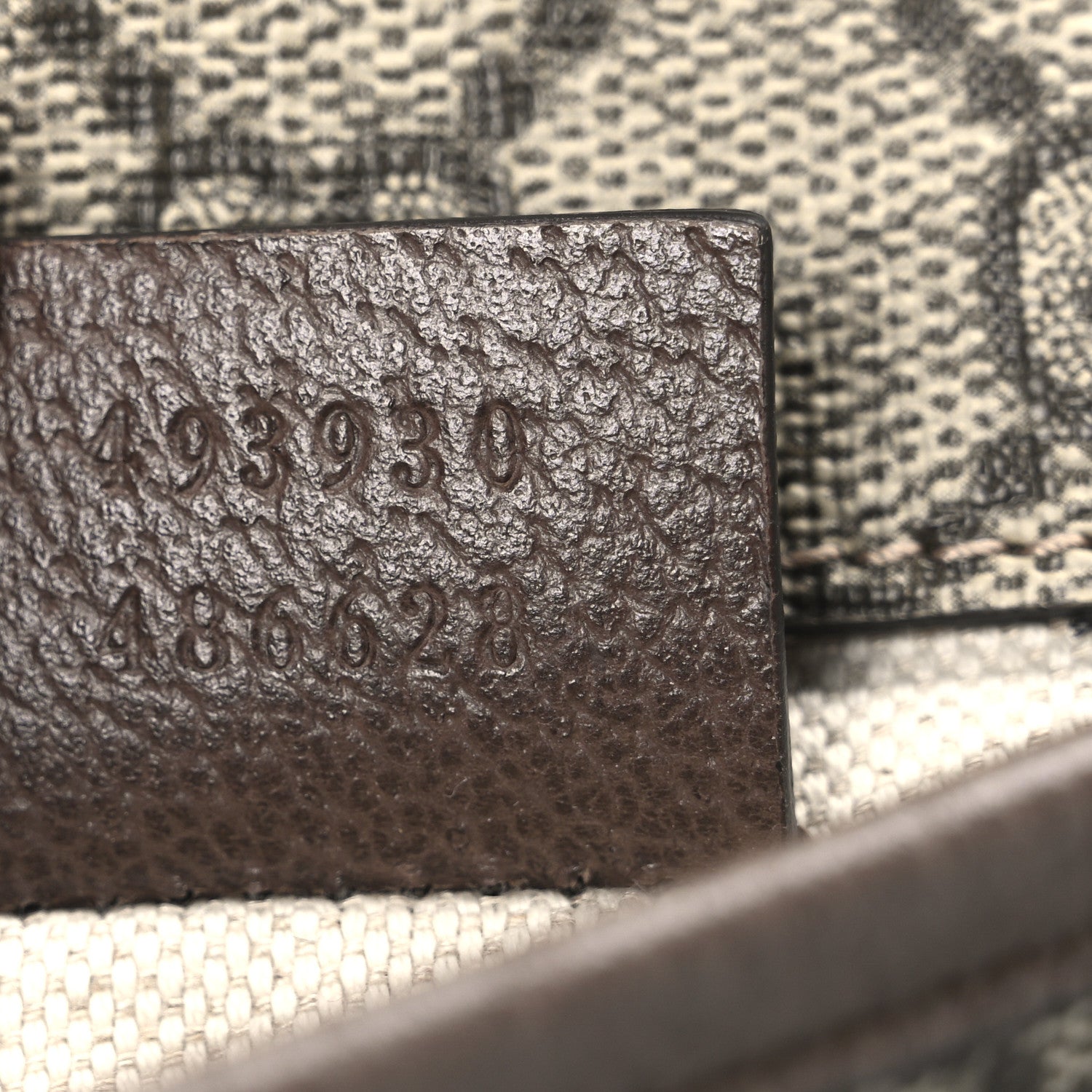 GG Supreme Monogram Neo Vintage Web Belt Bag Brown