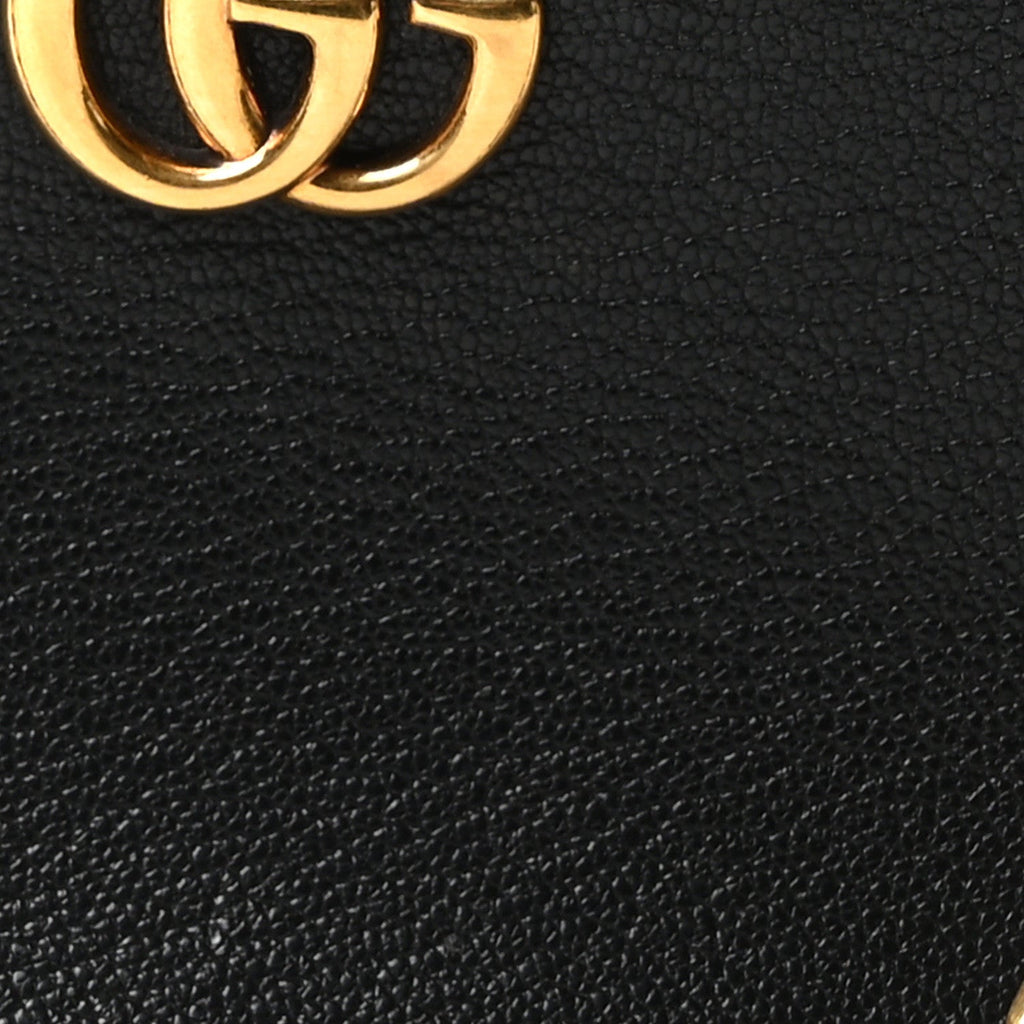 Goatskin Small Aphrodite Shoulder Bag Black