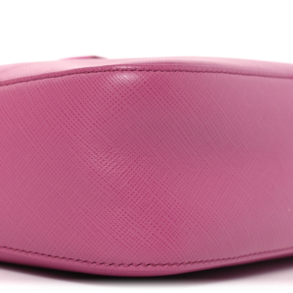 Saffiano Lydia Bow Camera Bag Pink