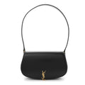 Box Calfskin Mini Voltaire Shoulder Bag Black