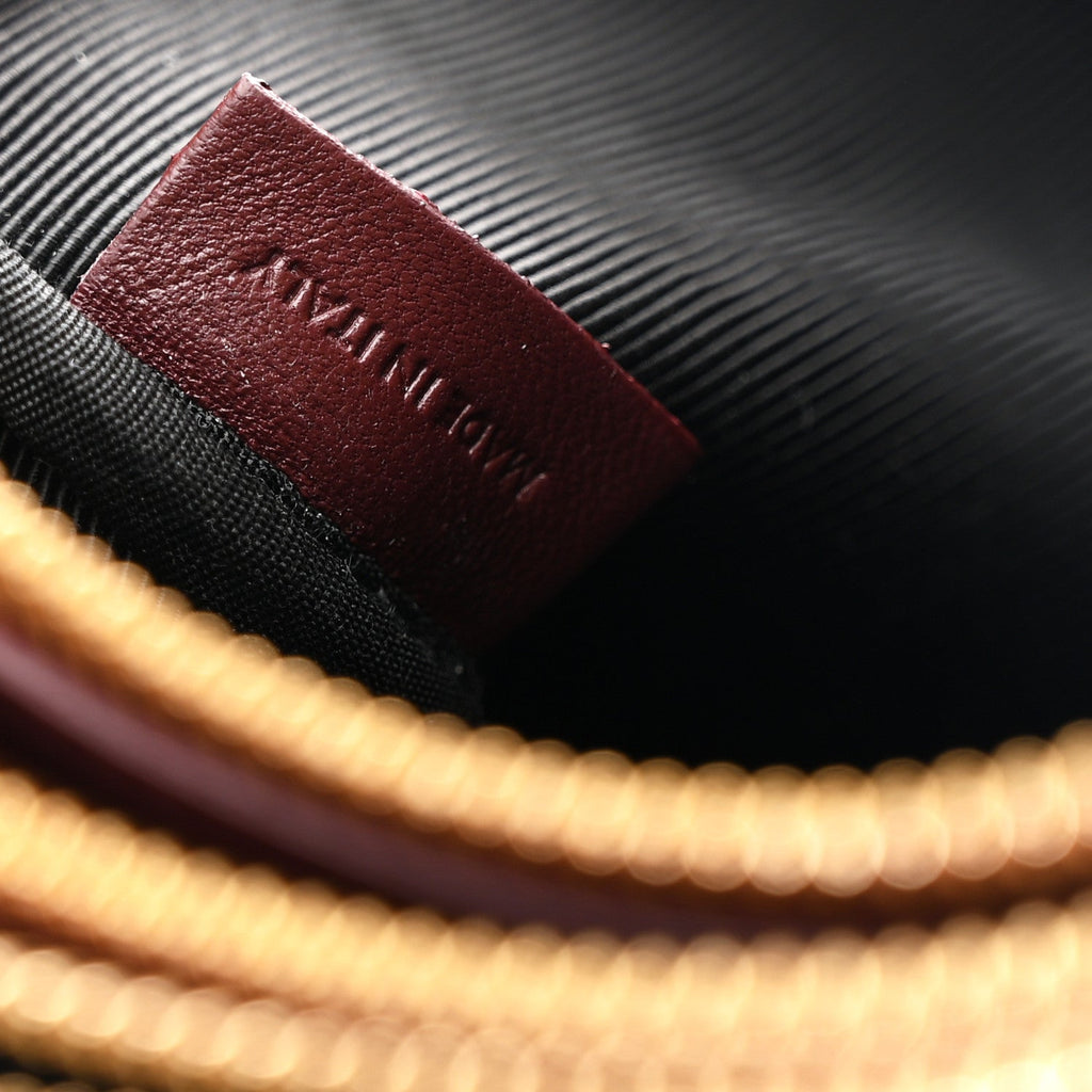 Lambskin Small Trio Crossbody Bag Burgundy