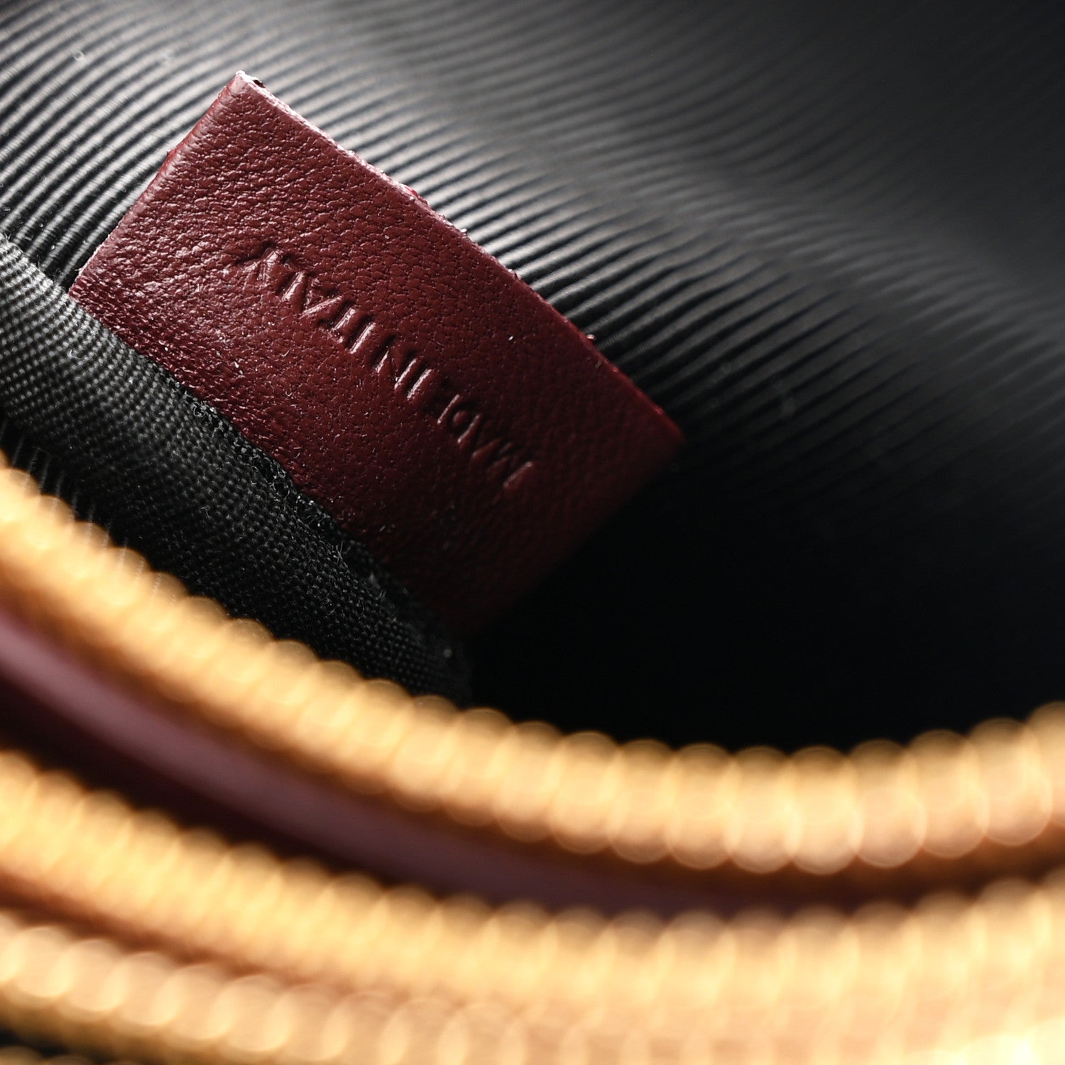 Lambskin Small Trio Crossbody Bag Burgundy