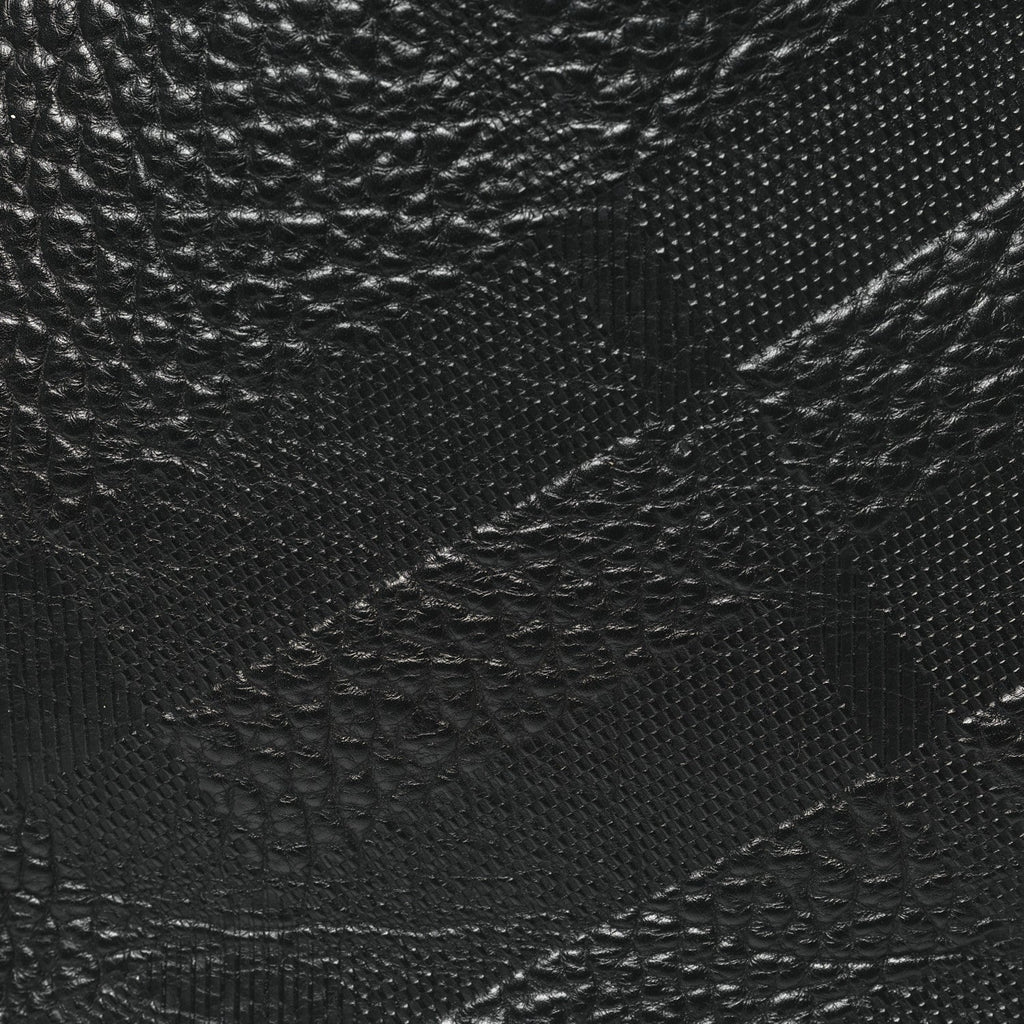 Heritage Grain Check Embossed Medium Dewsbury Tote Black
