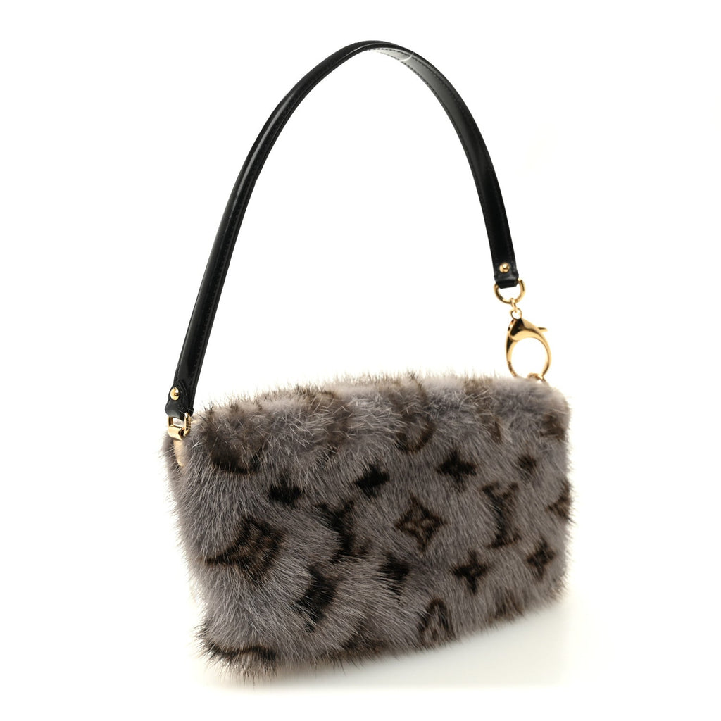 Monogram Mink Vison Milla MM Grey