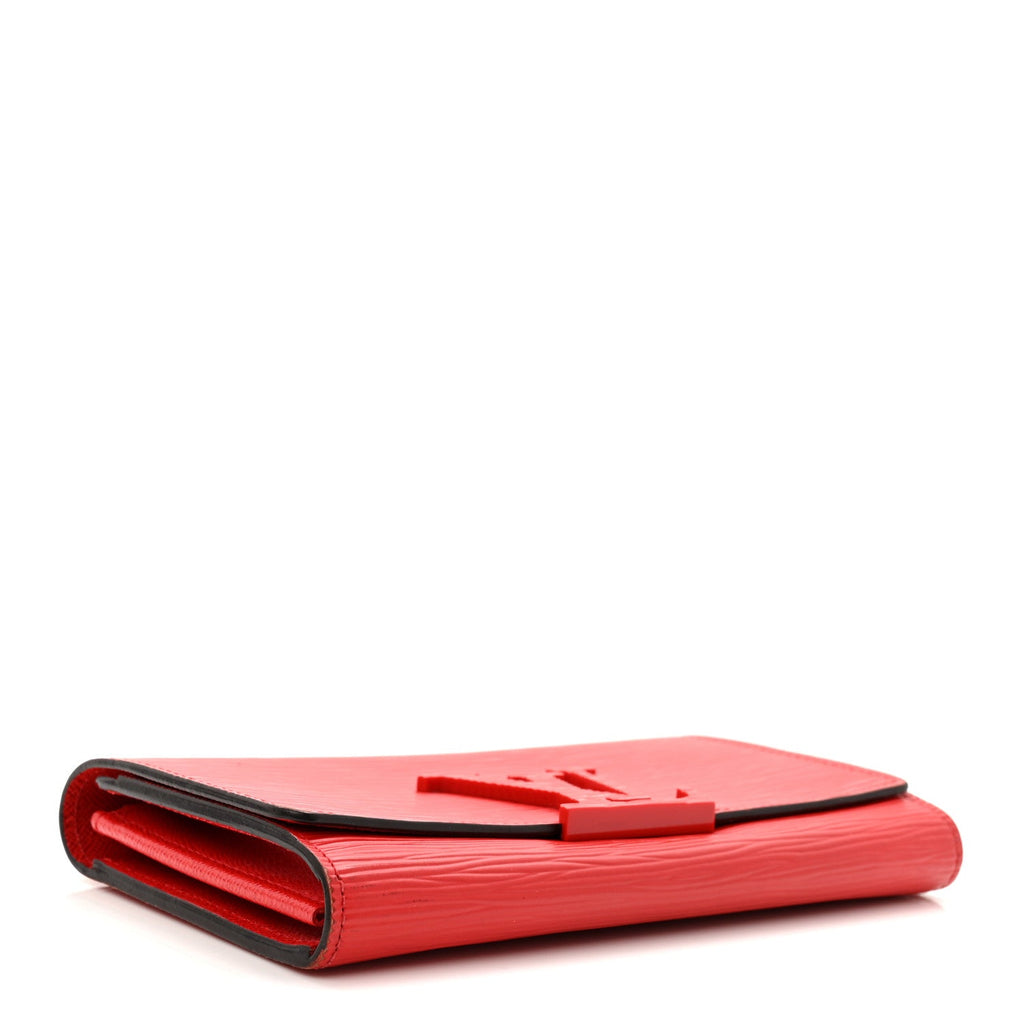 Epi Louise Wallet Coquelicot