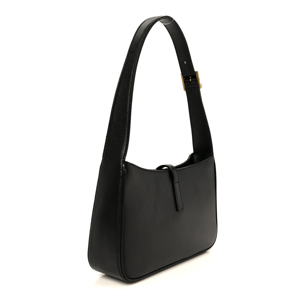 Smooth Calfskin Le 5 A 7 Hobo Black