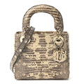 Lizard Ombre Mini Lady Dior