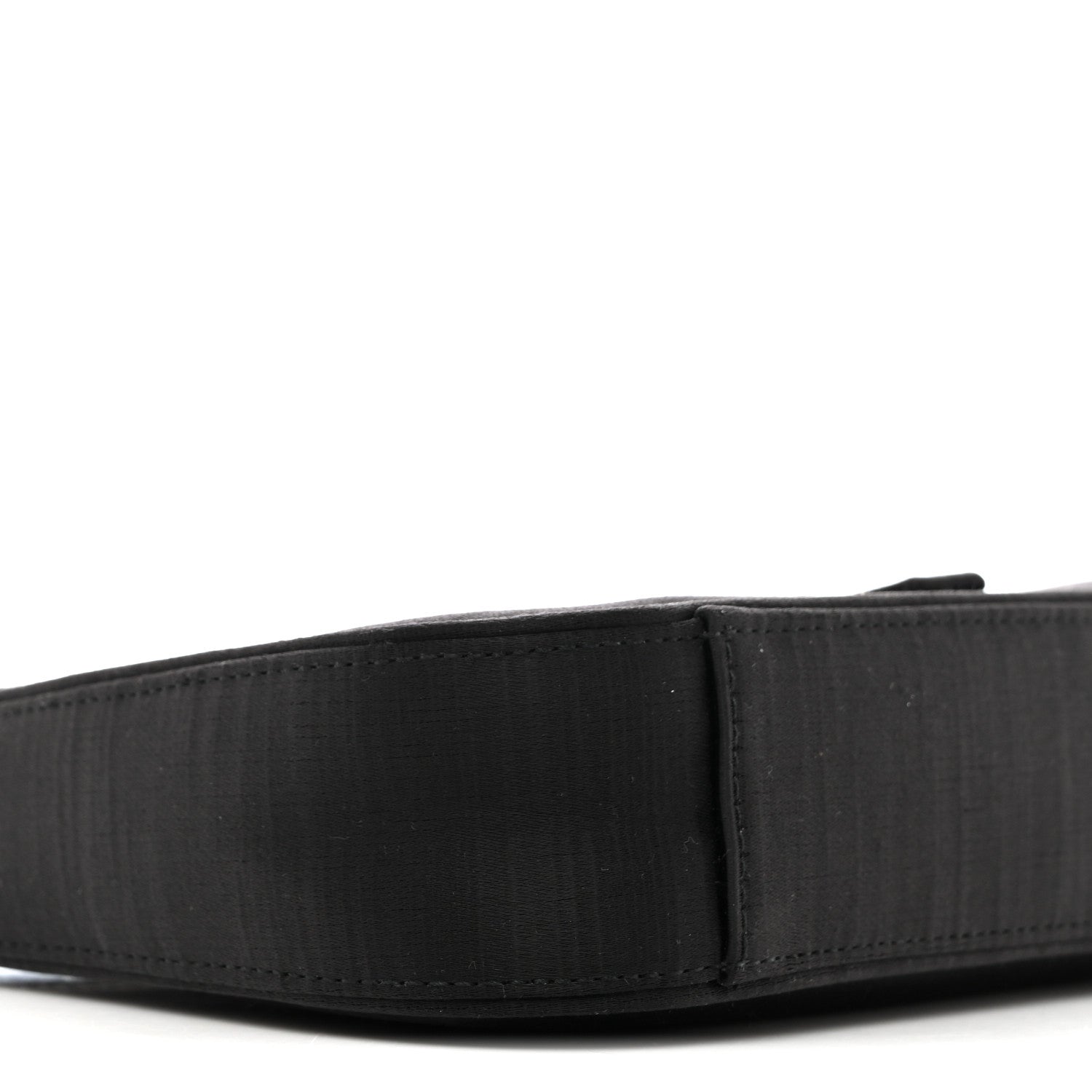 Satin Le 5 A 7 Mini Hobo Black