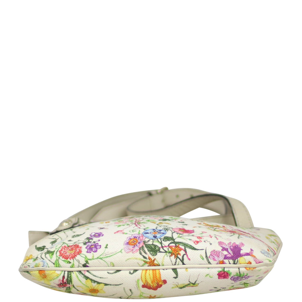 Gucci Flora Canvas Small Messenger Bag