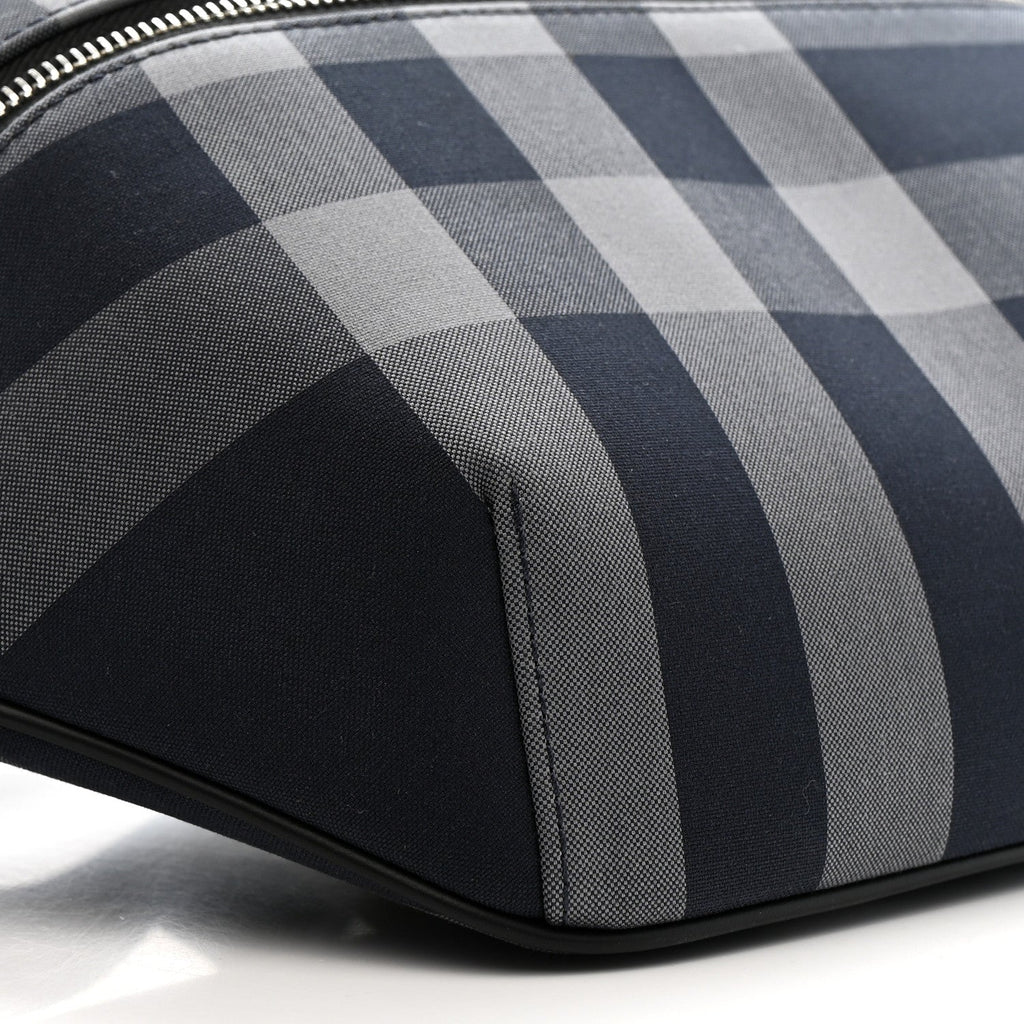 House Check Sonny Bum Bag Navy Grey